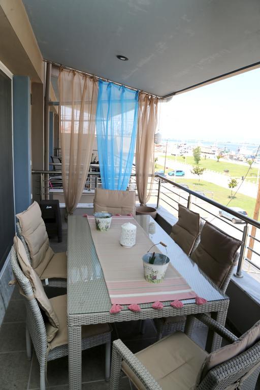 Lakis Luxury Apartment Keramotí Kültér fotó
